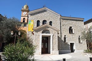  L’église Saint Jean-Baptiste de Drap.