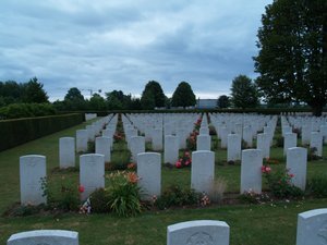 Illustration Cimetière militaire britannique