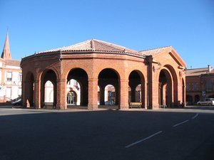 Illustration Halle de Saint-Lys