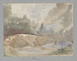 Illustration Le pont vieux sur l'Orb