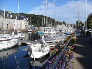 Illustration Port de Morlaix