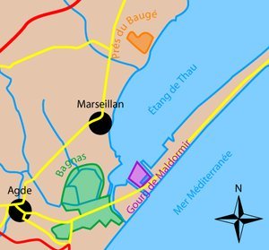 Illustration Réserve naturelle du Bagnas